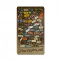 Vintage License Plates Tin Sign 8 x 14 Inches