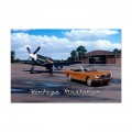 Nostalgic Vintage Mustangs Metal Sign 36 x 24 Inches Inches