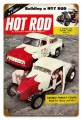 Vintage-Retro Hot Rod MagazineMay 1954 Cover Metal-Tin Sign