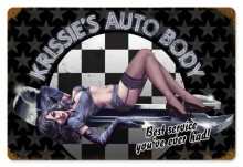 Vintage-Retro Krissies Auto Metal-Tin Sign