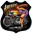 Vintage-Retro American Classics Shield Metal-Tin Sign