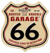 Vintage  Route 66 Tin Sign