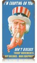 Vintage-Retro Uncle Sam Metal-Tin Sign