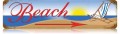 Vintage-Retro Beach Metal-Tin Sign