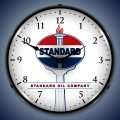Vintage-Retro  Standard Oil Lighted Wall Clock