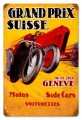 Vintage-Retro Grand Prix Suisse Metal-Tin Sign
