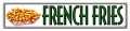 Vintage-Retro French Fries Metal-Tin Sign 1