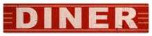 Vintage-Retro Diner Metal-Tin Sign RPC166