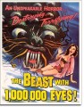 Retro Beast with a Million Eyes Tin Sign