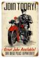 Vintage-Retro San Diego Police Metal-Tin Sign