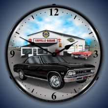 Vintage-Retro  1966 Chevelle Lighted Wall Clock