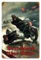 Vintage-Retro German Sidecar Metal-Tin Sign
