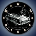 Vintage-Retro  Mercedes Lighted Wall Clock