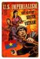 Vintage-Retro Get Out of Vietnam Metal-Tin Sign