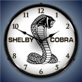 Vintage-Retro  Shelby Cobra 2 Lighted Wall Clock