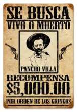 Vintage-Retro Se Busca Metal-Tin Sign