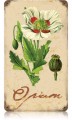 Vintage-Retro Opium Metal-Tin Sign