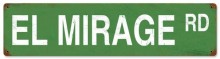 Vintage-Retro El Mirage Road Metal-Tin Sign