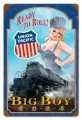 Vintage-Retro Big Boy Metal-Tin Sign