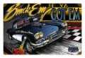 Retro Gasser Corvette Tin Sign