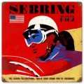 Vintage-Retro Sebring Metal-Tin Sign