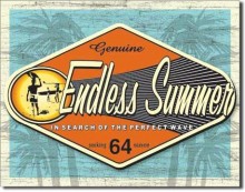 Retro Endless Summer-Genuine Metal Sign