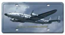 Vintage-Retro C-121A Constellation License Plate
