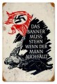 Vintage-Retro Das Banner Metal-Tin Sign
