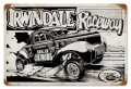 Vintage-Retro Irwindale Raceway Metal-Tin Sign
