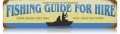 Vintage-Retro Fishing Guide Metal-Tin Sign