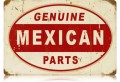 Vintage-Retro Mexican Parts Metal-Tin Sign
