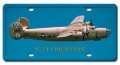 Vintage-Retro B-24 Liberator License Plate