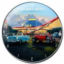 Vintage-Retro Eat at Stan's Wall Clock