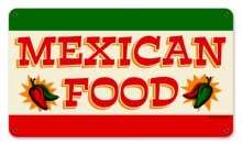 Vintage-Retro Mexican Food Metal-Tin Sign