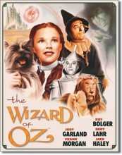 Vintage Wizard of Oz - Poster Illustrated Tin Sign