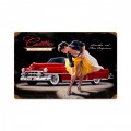 Retro Smooth and Sensual Tin Sign 18 x 12 Inches