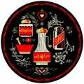 Vintage-Retro Kitchen Spices Round Metal-Tin Sign