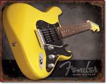Retro Fender - Make History Tin Sign