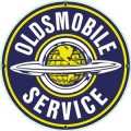Oldsmobile Service Porcelain Sign
