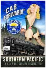 Vintage-Retro Cab Forward Metal-Tin Sign