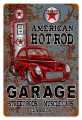 Vintage-Retro Hot Rod Texaco Gas Metal-Tin Sign