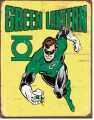 Retro Green Lantern Tin Sign