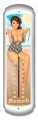 Vintage-Retro Beach Girl Thermometer