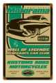 Vintage-Retro Wall of Legends Metal-Tin Sign