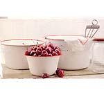 Enamelware bowl set