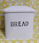Enamel bread bin