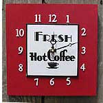Retro kitchen clock