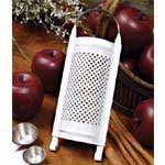 Enamelware cheese grader