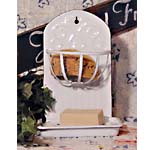 Enamelware soap holder