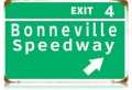 Vintage-Retro Bonneville Speedway Metal-Tin Sign